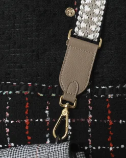 La Piscine Paris Anse pour sac en tissu brodé Coccinelle*Femme Sacs