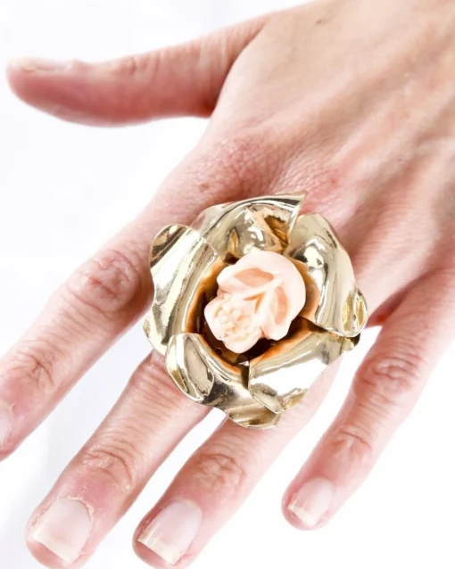 La Piscine Paris Bague e avec tête de mort Roberto Cavalli*Femme Bijoux