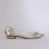 La Piscine Paris Ballerines dorées Nicholas Kirkwood*Femme Chaussures
