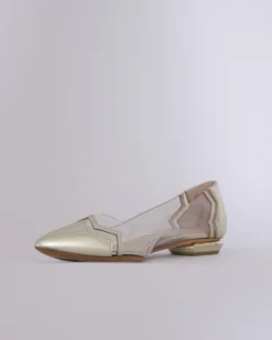 La Piscine Paris Ballerines dorées Nicholas Kirkwood*Femme Chaussures