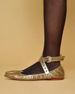 La Piscine Paris Ballerines en cuir s à brides Valentino*Femme Chaussures