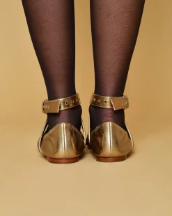 La Piscine Paris Ballerines en cuir s à brides Valentino*Femme Chaussures