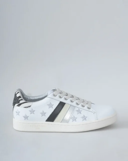 La Piscine Paris Basket à broderie étoilée Serafini*Femme Chaussures