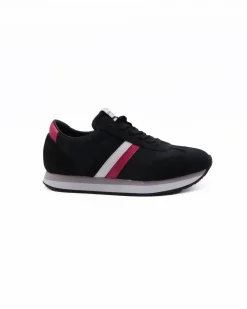 La Piscine Paris Basket bi-matière e et fuchsia Serafini*Femme Chaussures