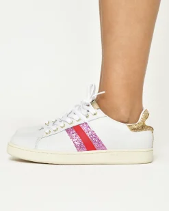 La Piscine Paris Basket he à empiècements à paillettes Serafini*Femme Chaussures