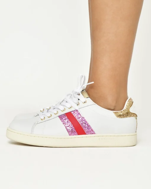 La Piscine Paris Basket he à empiècements à paillettes Serafini*Femme Chaussures