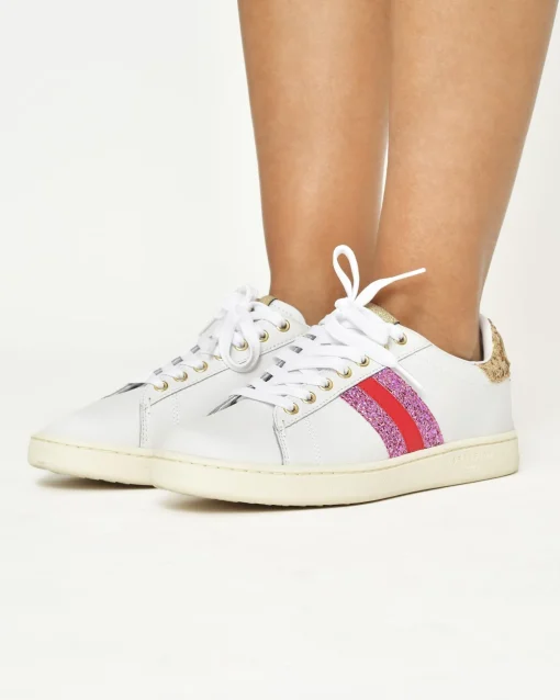 La Piscine Paris Basket he à empiècements à paillettes Serafini*Femme Chaussures