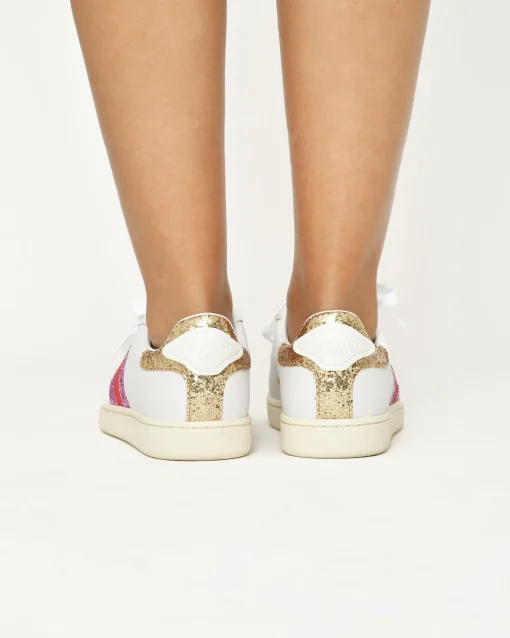 La Piscine Paris Basket he à empiècements à paillettes Serafini*Femme Chaussures