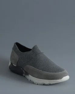La Piscine Paris Basket en tissu à motif géométrique hexagonal et empiècements Le Flow*Homme Chaussures
