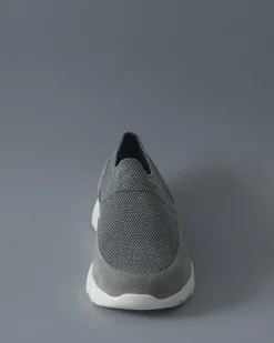 La Piscine Paris Basket en tissu à motif géométrique hexagonal et empiècements Le Flow*Homme Chaussures