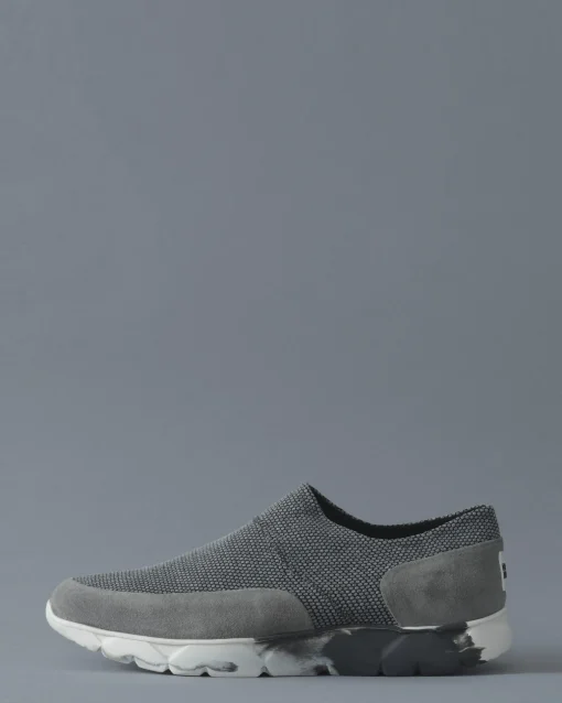 La Piscine Paris Basket en tissu à motif géométrique hexagonal et empiècements Le Flow*Homme Chaussures