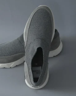 La Piscine Paris Basket en tissu à motif géométrique hexagonal et empiècements Le Flow*Homme Chaussures
