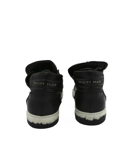 La Piscine Paris Basket e cloutée avec tête de mort Philipp Plein*Homme Chaussures