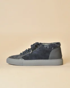 La Piscine Paris Baskets marine en daim Lorena Antoniazzi*Femme Chaussures
