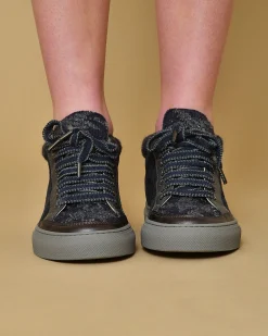 La Piscine Paris Baskets marine en daim Lorena Antoniazzi*Femme Chaussures