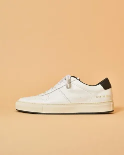 La Piscine Paris Baskets en cuir à empiècements Common Projects*Homme Chaussures