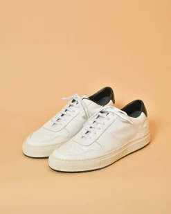 La Piscine Paris Baskets en cuir à empiècements Common Projects*Homme Chaussures