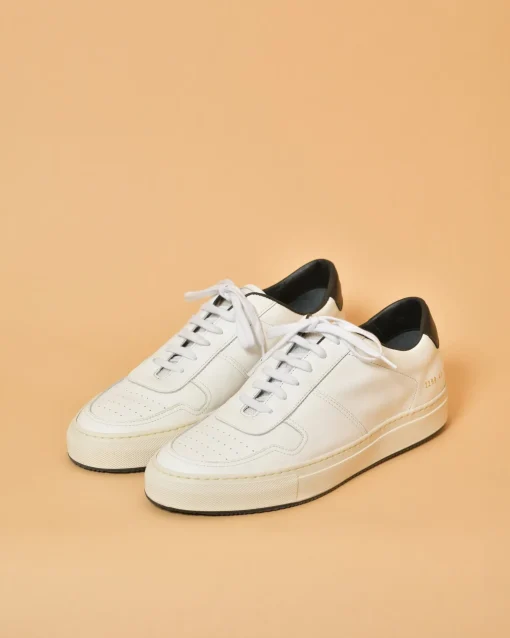 La Piscine Paris Baskets en cuir à empiècements Common Projects*Homme Chaussures