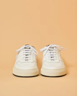 La Piscine Paris Baskets en cuir à empiècements Common Projects*Homme Chaussures