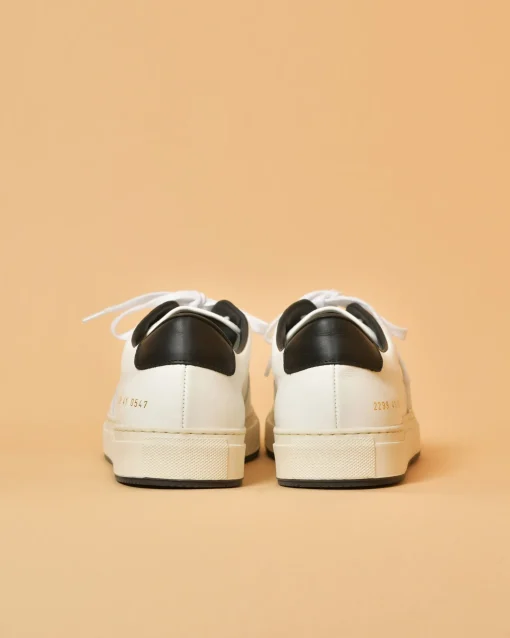 La Piscine Paris Baskets en cuir à empiècements Common Projects*Homme Chaussures