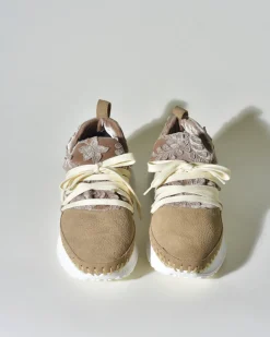 La Piscine Paris Baskets en daim à empiècements Casheart*Femme Chaussures