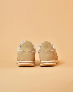 La Piscine Paris Baskets en daim à empiècements Piola Paris*Homme Chaussures