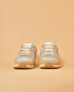 La Piscine Paris Baskets en daim à empiècements Piola Paris*Homme Chaussures