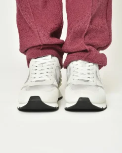 La Piscine Paris Baskets grise et he Voile he*Homme Chaussures