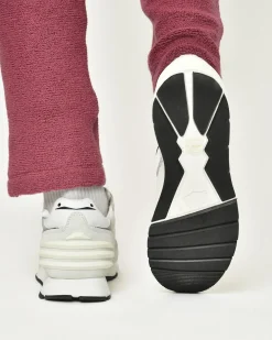 La Piscine Paris Baskets grise et he Voile he*Homme Chaussures