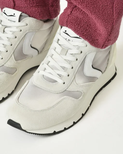 La Piscine Paris Baskets grise et he Voile he*Homme Chaussures