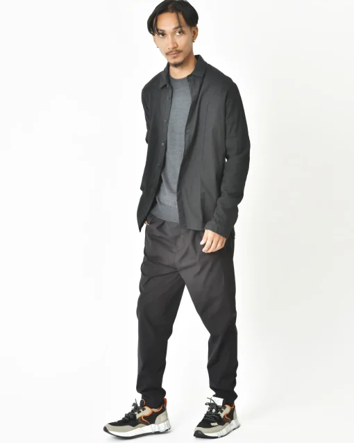 La Piscine Paris Baskets grise et e Voile Blanche*Homme Chaussures