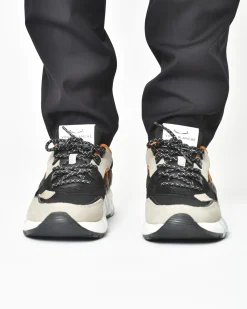 La Piscine Paris Baskets grise et e Voile Blanche*Homme Chaussures