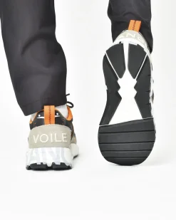 La Piscine Paris Baskets grise et e Voile Blanche*Homme Chaussures