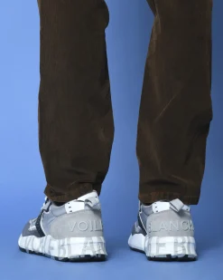 La Piscine Paris Baskets es bi-matière Voile Blanche*Homme Chaussures