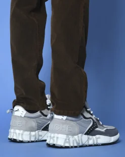 La Piscine Paris Baskets es bi-matière Voile Blanche*Homme Chaussures