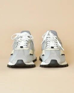 La Piscine Paris Baskets es imperméables avec empiècements Voile Blanche*Femme Chaussures