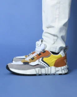 La Piscine Paris Baskets s bi-matière Voile Blanche*Homme Chaussures