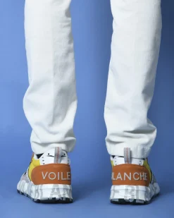 La Piscine Paris Baskets s bi-matière Voile Blanche*Homme Chaussures
