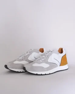 La Piscine Paris Baskets s et blanches bi-matières Voile Blanche*Homme Chaussures