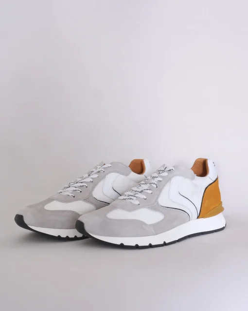 La Piscine Paris Baskets s et blanches bi-matières Voile Blanche*Homme Chaussures