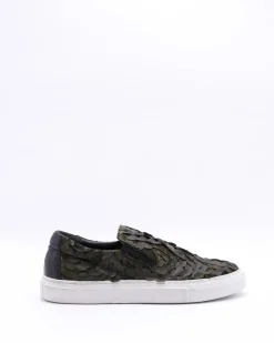 La Piscine Paris Baskets sans lacets empiècements originaux Collection Privée*Femme Chaussures