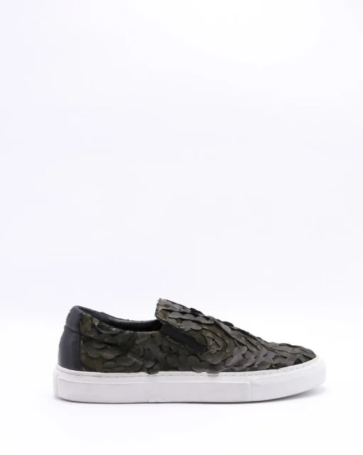 La Piscine Paris Baskets sans lacets empiècements originaux Collection Privée*Femme Chaussures