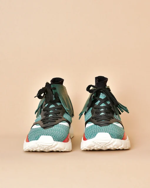 La Piscine Paris Baskets es avec franges amovibles Valentino Garavani*Homme Chaussures