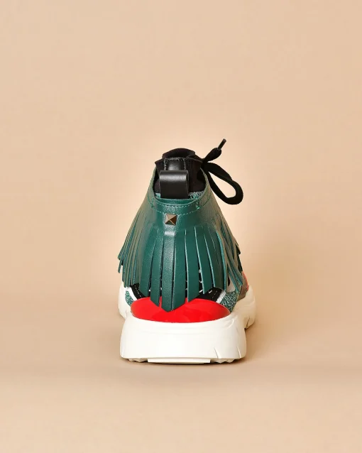 La Piscine Paris Baskets es avec franges amovibles Valentino Garavani*Homme Chaussures