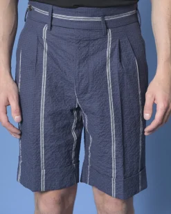 La Piscine Paris Bermuda à rayures Gabriele Pasini*Homme Shorts