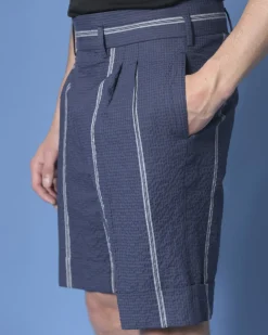 La Piscine Paris Bermuda à rayures Gabriele Pasini*Homme Shorts