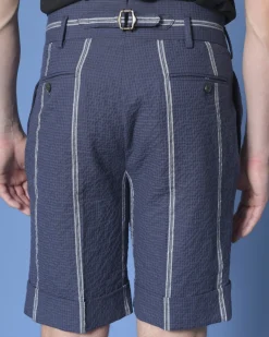 La Piscine Paris Bermuda à rayures Gabriele Pasini*Homme Shorts