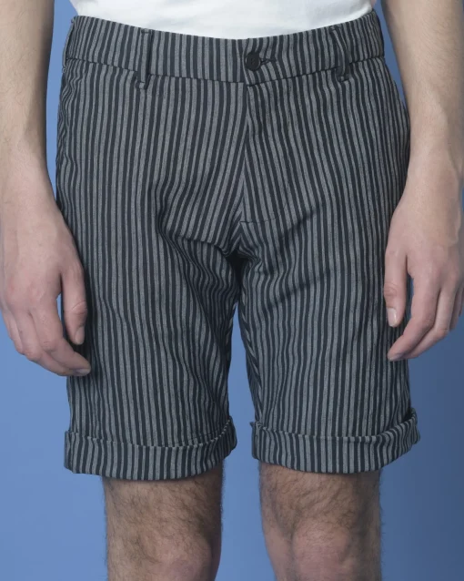La Piscine Paris Bermuda à rayures Live Concept*Homme Shorts
