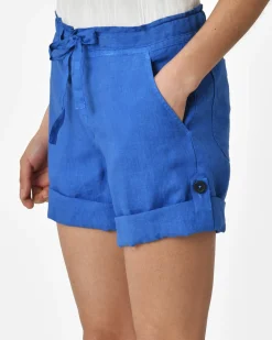 La Piscine Paris Bermuda 120% Lino*Femme Shorts|Bas Femme