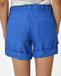 La Piscine Paris Bermuda 120% Lino*Femme Shorts|Bas Femme